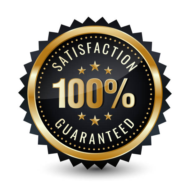 100% SATISFACTION GUARANTEED badge will help the customer to understand that this product is well made and it will definitely meet their high expectation of usage.